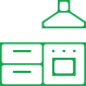 healthy and hygiene kitchen